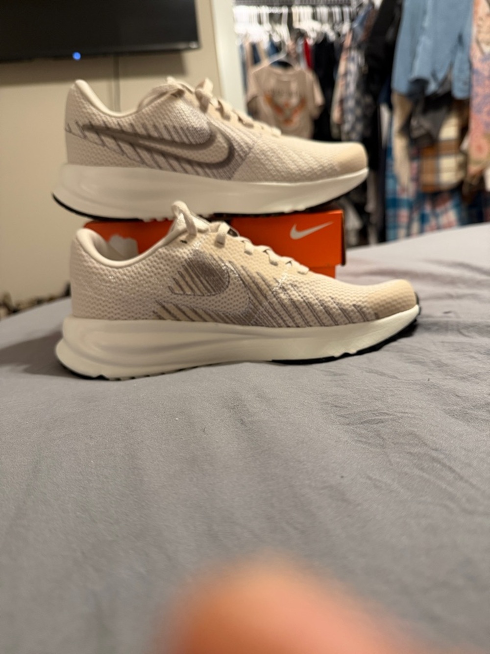 Nike Orewood Brown/College Grey Running Shoes - 6.5W - Picture 3 of 8